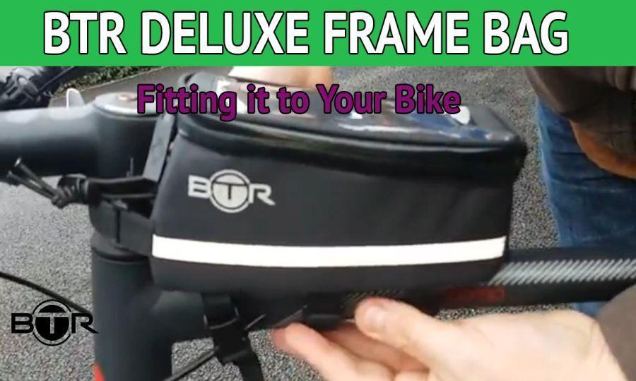 BTR Deluxe Bike Bag and Phone Holder & How It Fits to Different Bicycle Frames