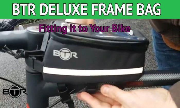 BTR Deluxe Bike Bag and Phone Holder & How It Fits to Different Bicycle Frames