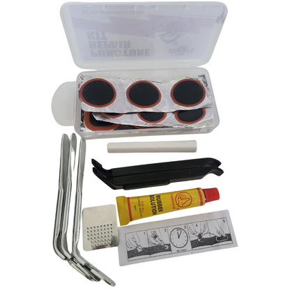 BTR Cycling Bicycle Tyre Puncture Repair Kit
