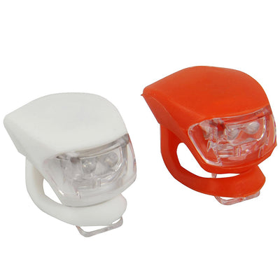 BTR Handlebar Bike Phone Bag & LED Lights Cycling Bundle