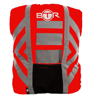 BTR High Visibility Reflective Waterproof Backpack Rucksack Rain Cover