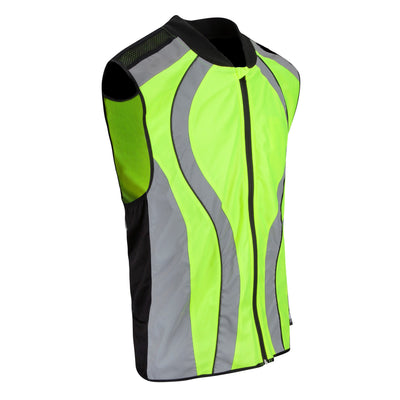 BTR High Visibility & Reflective Cycling, Running, Riding Gilet. Seconds