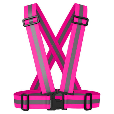 High Visibility Reflective Vest, Sash, for Running & Cycling