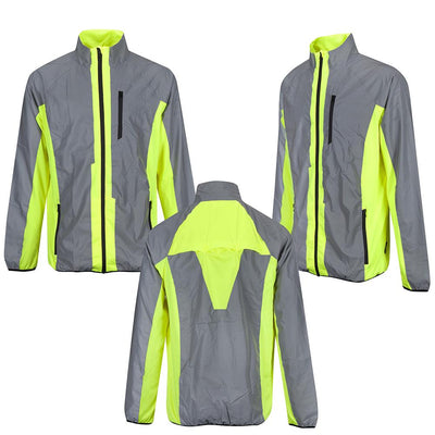 BTR Reflective High Vis Cycling Jacket Men & Women *SECONDS*