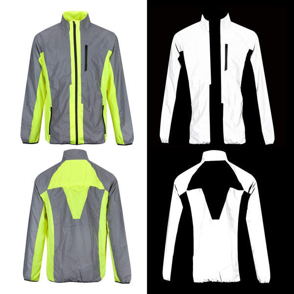 Reflective Accessories Clothing | Reflective Running Jacket | Running  Windbreaker Men - Running Jackets - Aliexpress