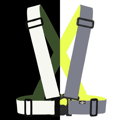 High Visibility Reflective Vest, Sash, for Running & Cycling