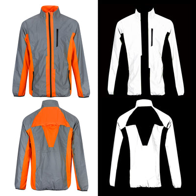 BTR Reflective High Vis Cycling Jacket Men & Women *SECONDS*