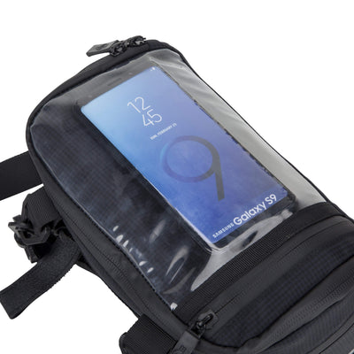 BTR Water Resistant Handlebar Bike Bag with Phone Navigation Pocket