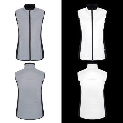 BTR Womens Reflective Cycling & Running High Vis Gilet (SECONDS)