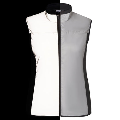 BTR Womens Reflective Cycling & Running High Vis Gilet, Vest (Classic)