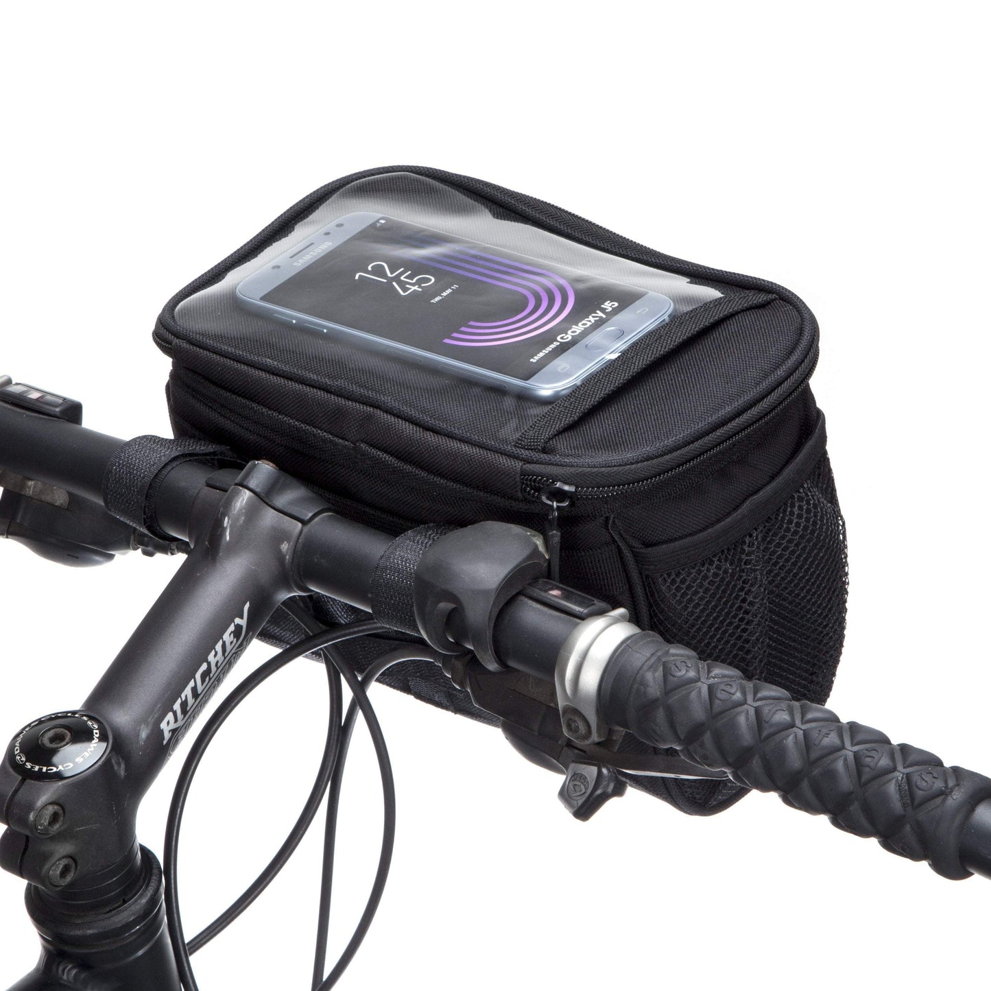BTR Handlebar Bicycle Bag With Bike Mobile Phone Holder