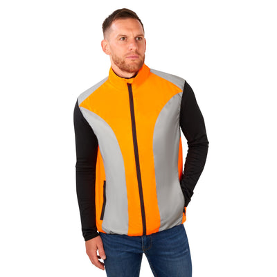 BTR Reflective Running & Cycling High Vis Gilet *SECONDS*