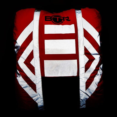 BTR High Visibility Reflective Waterproof Backpack Rucksack Rain Cover