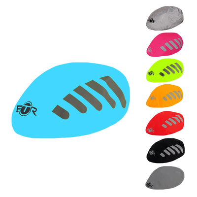 BTR Bicycle High Visibility Waterproof Bike Helmet Cover. High Viz
