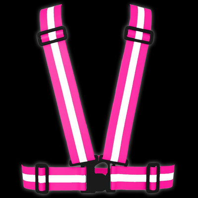 High Visibility Reflective Vest, Sash, for Running & Cycling