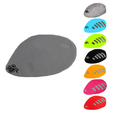 BTR Bicycle High Visibility Waterproof Bike Helmet Cover. High Viz