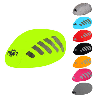 BTR Bicycle High Visibility Waterproof Bike Helmet Cover. High Viz