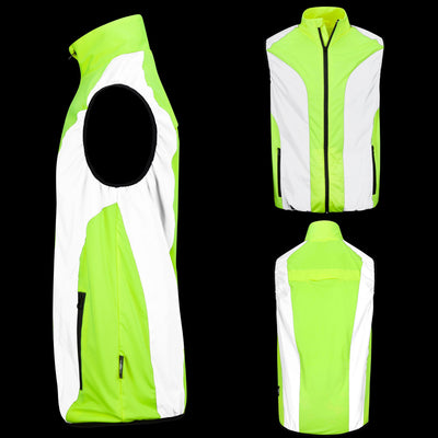 BTR Reflective Running & Cycling High Vis Gilet *SECONDS*