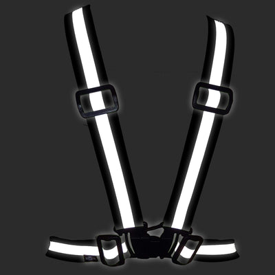 High Visibility Reflective Vest, Sash, for Running & Cycling