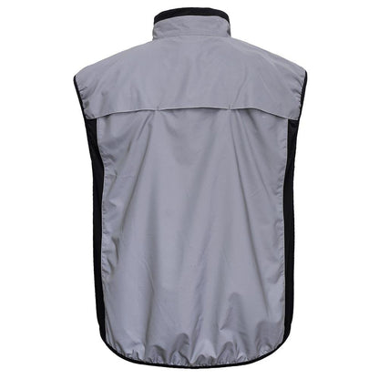 BTR high vis reflective gilet view of back