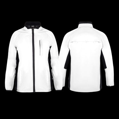 Womens Reflective Running & Cycling Jacket | Silver Hi Vis | BTR