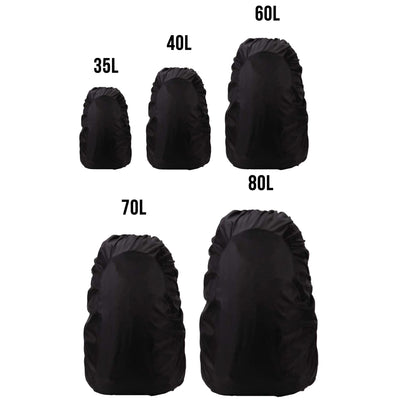 BTR Waterproof Backpack and Rucksack Covers. 35L - 70L - Five Colours