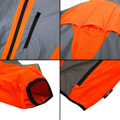 BTR High Visibility Reflective Cycling & Running Jacket. High Vis