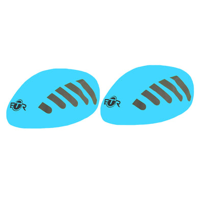 BTR Bicycle High Visibility Waterproof Bike Helmet Covers Pack Of Two