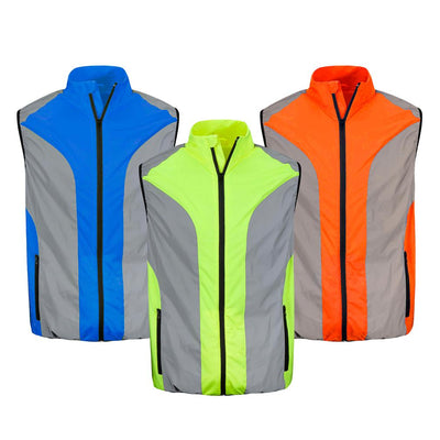 BTR Reflective Running & Cycling High Vis Gilet *SECONDS*