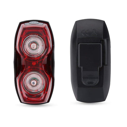Rear LED Bike Light, 3 Modes, Saddle Post & Bag Clip Mount | BTR