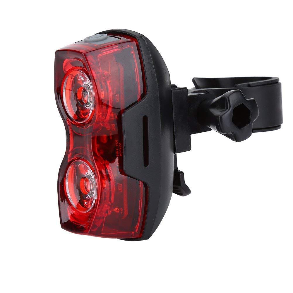 Rear LED Bike Light, 3 Modes, Saddle Post & Bag Clip Mount | BTR