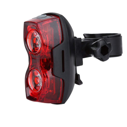 Rear LED Bike Light, 3 Modes, Saddle Post & Bag Clip Mount | BTR