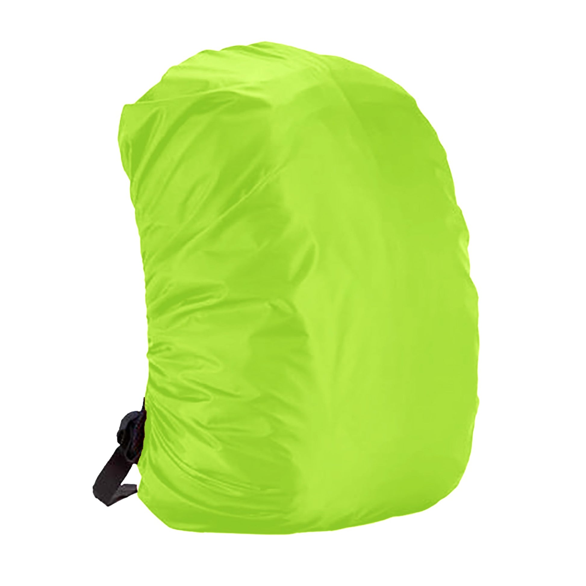 BTR yellow waterproof backpack cover side view