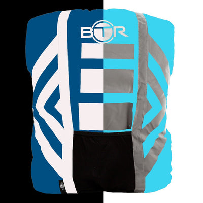 BTR High Visibility Reflective Waterproof Backpack Rucksack Rain Cover