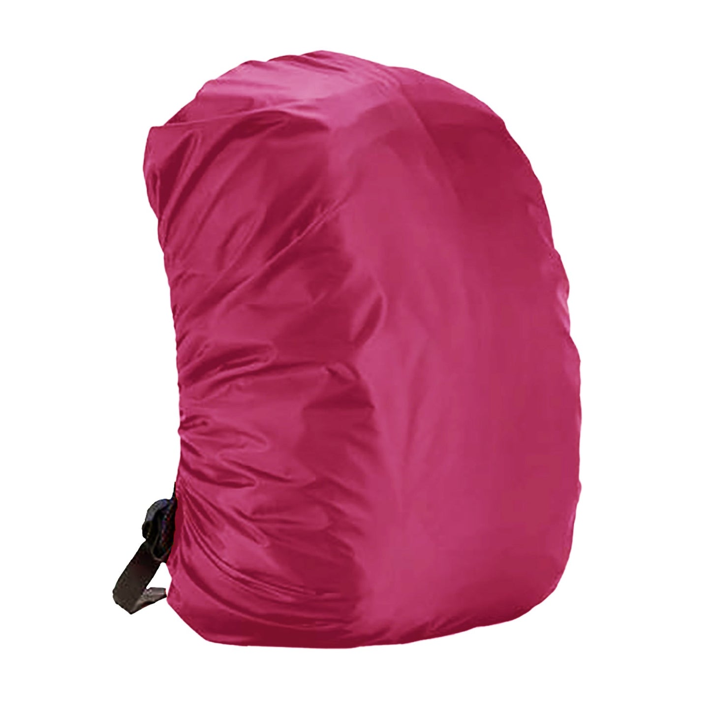 BTR pink waterproof backpack cover side view