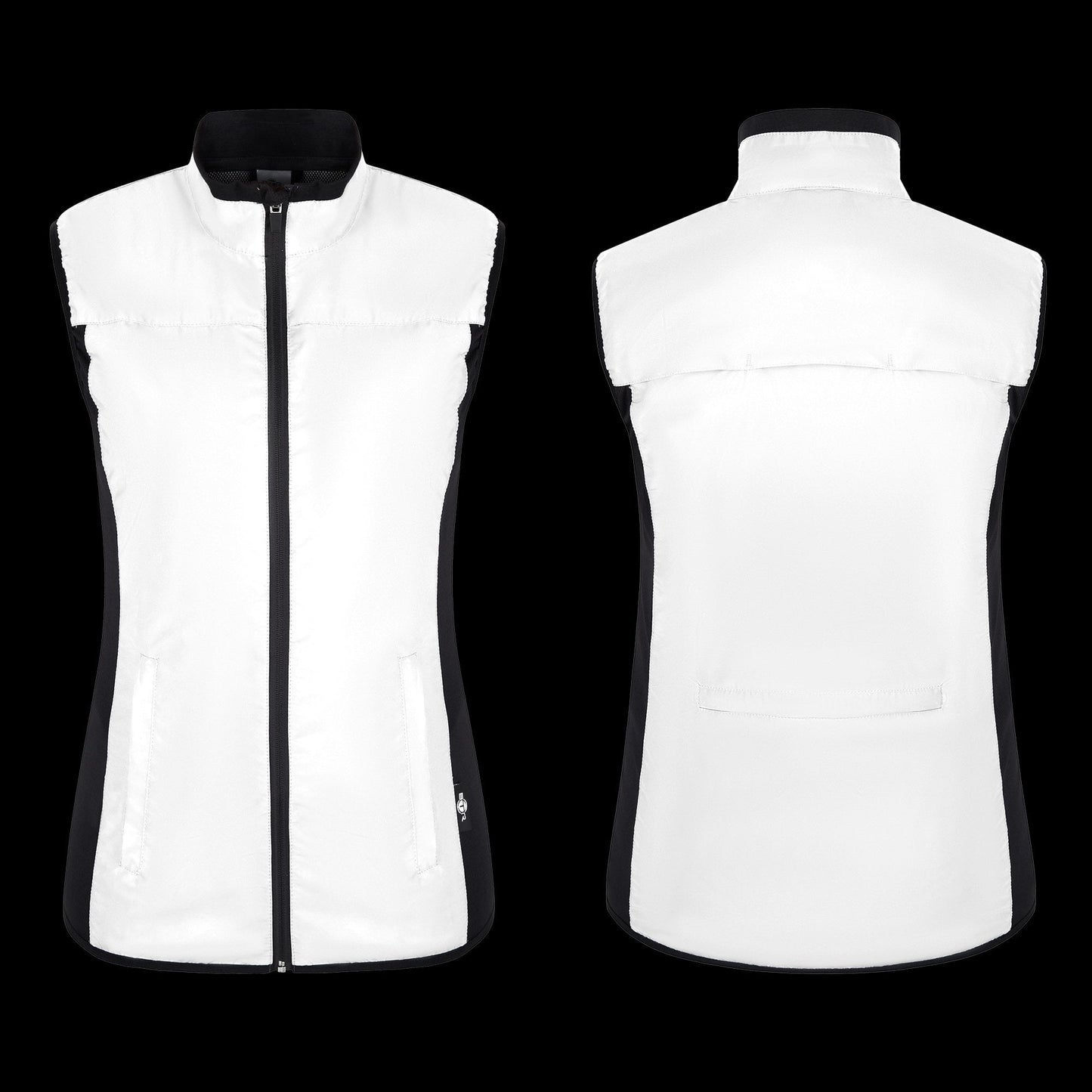 BTR Womens Reflective Cycling & Running High Vis Gilet, Vest