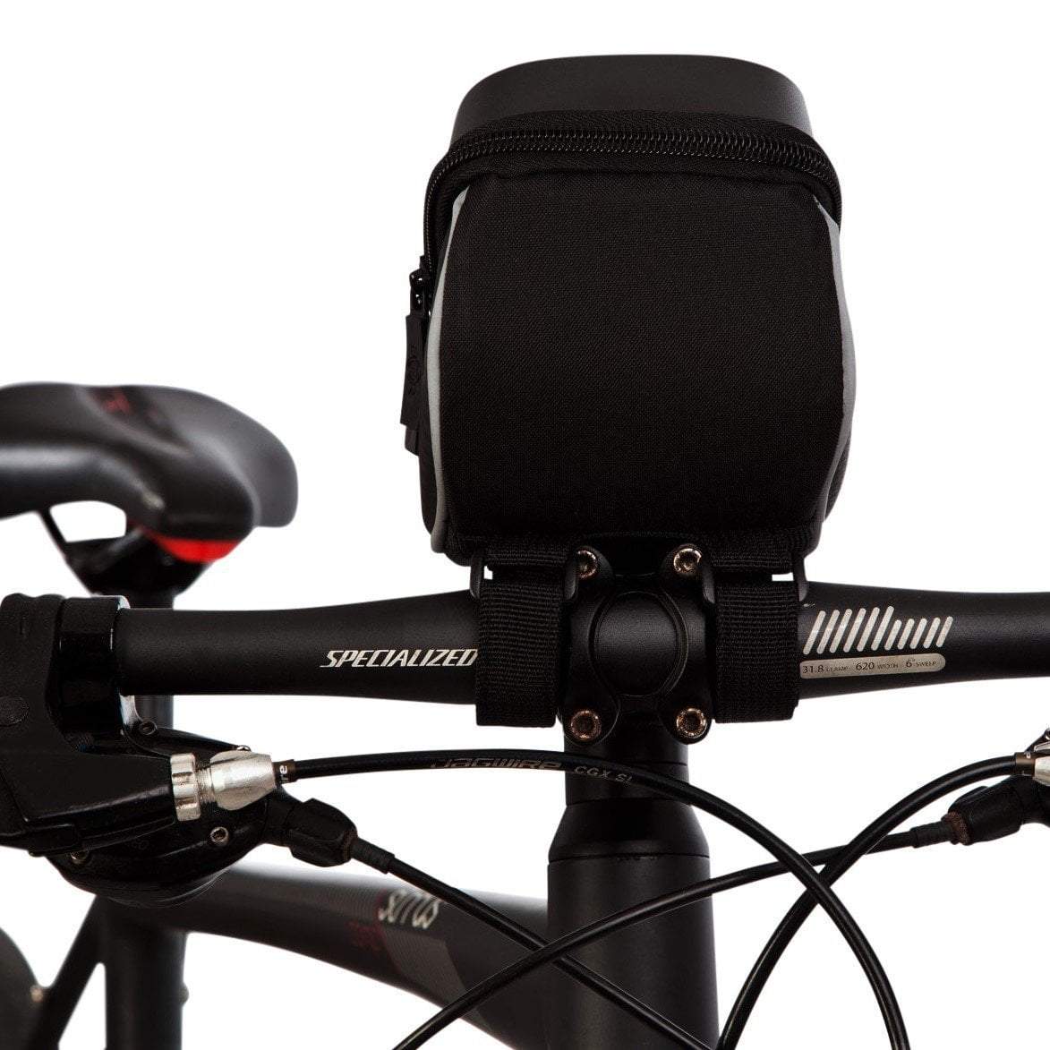 BTR Bike Handlebar Bag with Phone Holder with Sun Visor