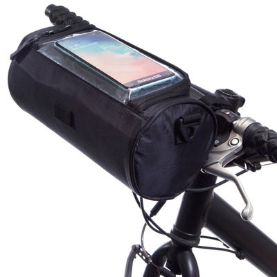 BTR Deluxe Cycling Handlebar Bike Bag and Bicycle Mobile Phone Holder