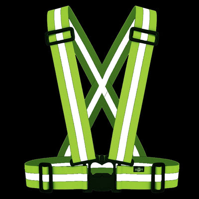 BTR Cycling & Running High Vis Reflective Fluorescent Vests, Sashes