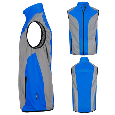 BTR Reflective High Visibility Running & Cycling Vest, Gilet.