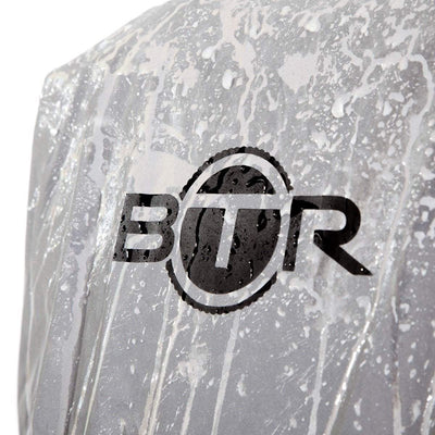 BTR Waterproof High Vis Reflective Backpack Rain Cover with 2 x LED Bicycle Lights