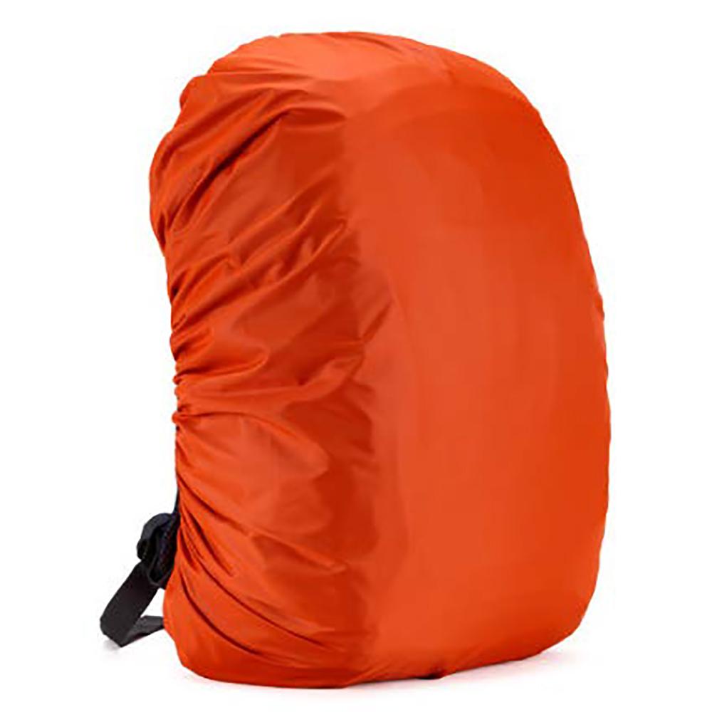 BTR orange waterproof backpack cover side view