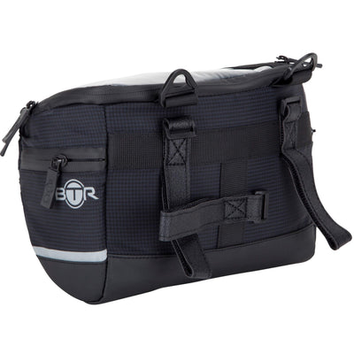 BTR Water Resistant Handlebar Bike Bag with Phone Navigation Pocket