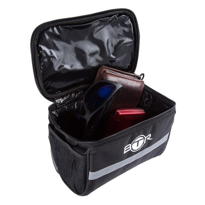 BTR Handlebar Bicycle Bag With Bike Mobile Phone Holder