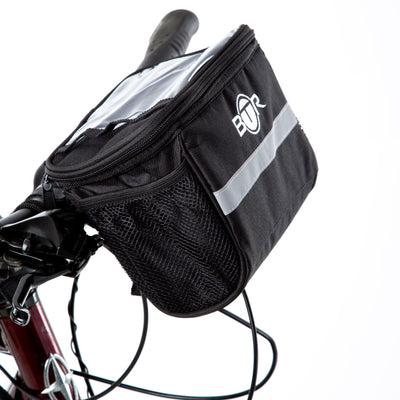 BTR Handlebar Bicycle Bag With Bike Mobile Phone Holder