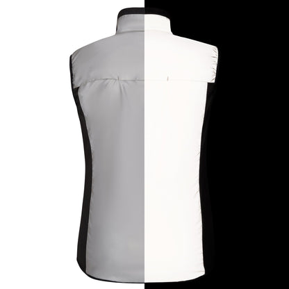 BTR Womens Reflective Cycling & Running High Vis Gilet, Vest (Classic)