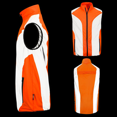 BTR Reflective Running & Cycling High Vis Gilet *SECONDS*