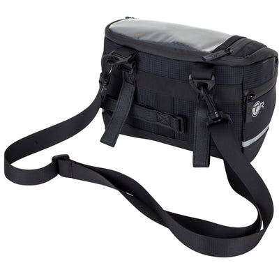 BTR Water Resistant Handlebar Bike Bag with Phone Navigation Pocket