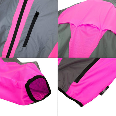 BTR High Visibility Reflective Cycling & Running Jacket. High Vis