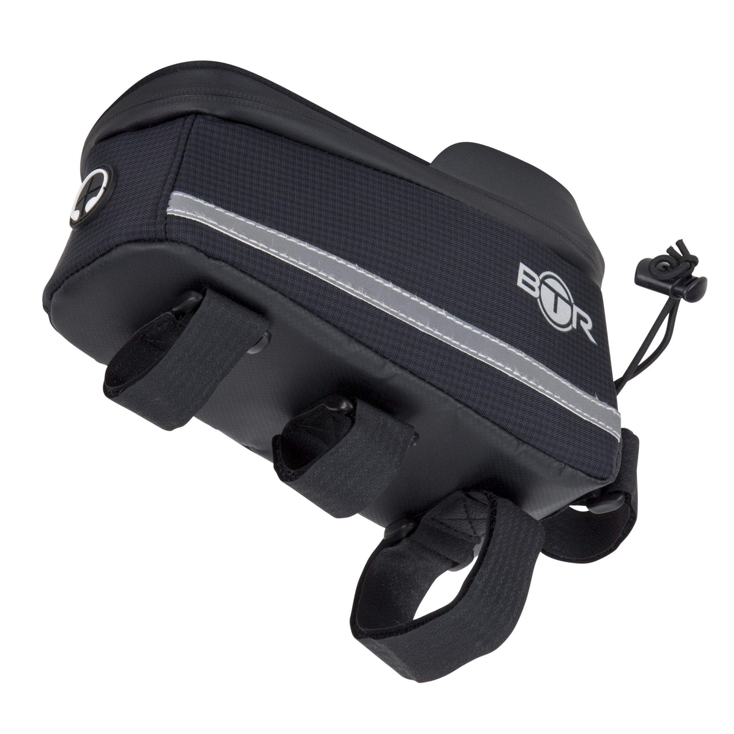BTR Bike Top Tube Bag with Phone Holder - Waterproof Crossbar Frame Bag